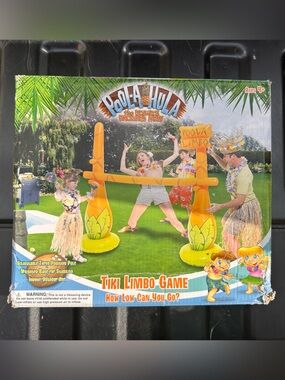 Inflatable Tiki Theme Limbo Bar – Party Fun Essential! 🌴 (damaged box)